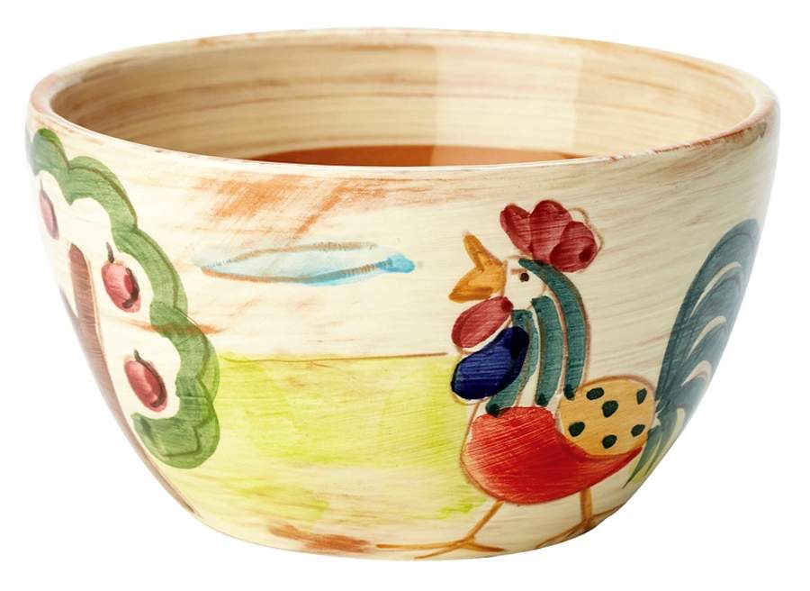Toscana Soup/Cereal Bowl by Vietri (Italy)-1
