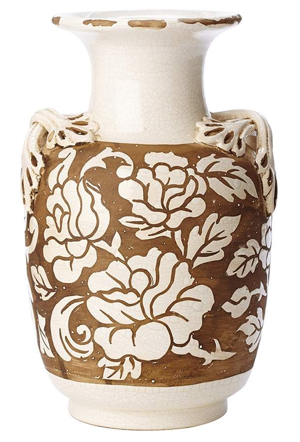 Fiore 13" Vase by Vietri (Italy)-1