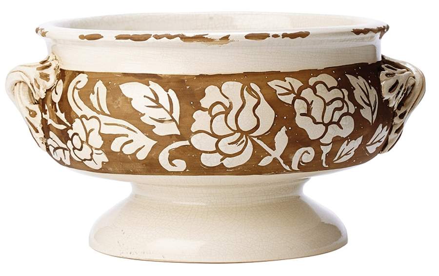 Fiore 8" Cachepot by Vietri (Italy)-1