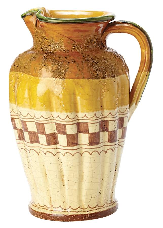 Montelupo Large Pitcher by Vietri (Italy)-1