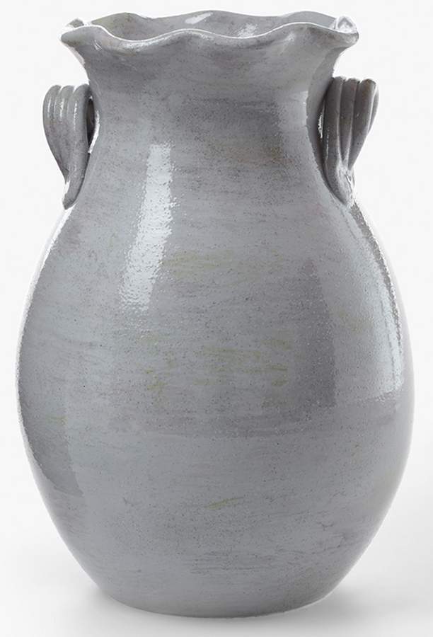 Slate Garden 14" Vase by Vietri (Italy)-1