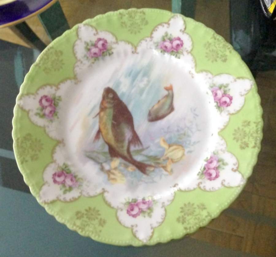 VTO223 Dinner Plate by Victoria (Austria)-1