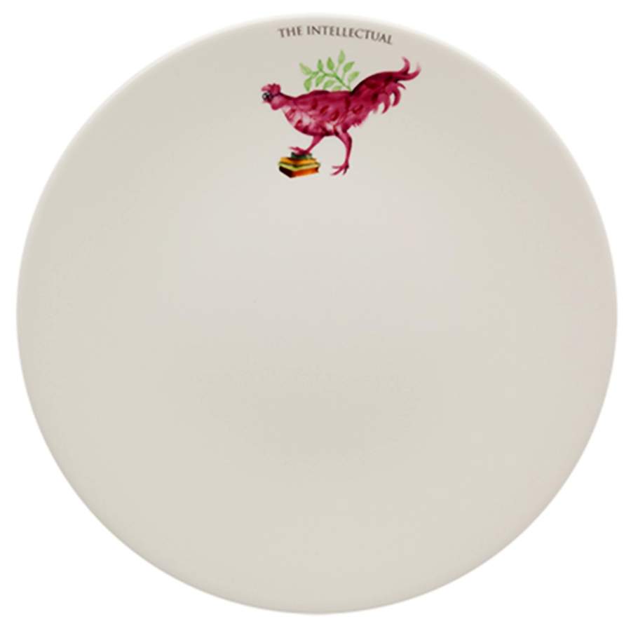My Rooster Dinner Plate by Vista Alegre-1