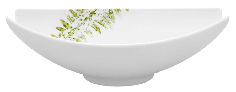 Foliage 14" Large Oval Salad Serving Bowl by Vista Alegre-1