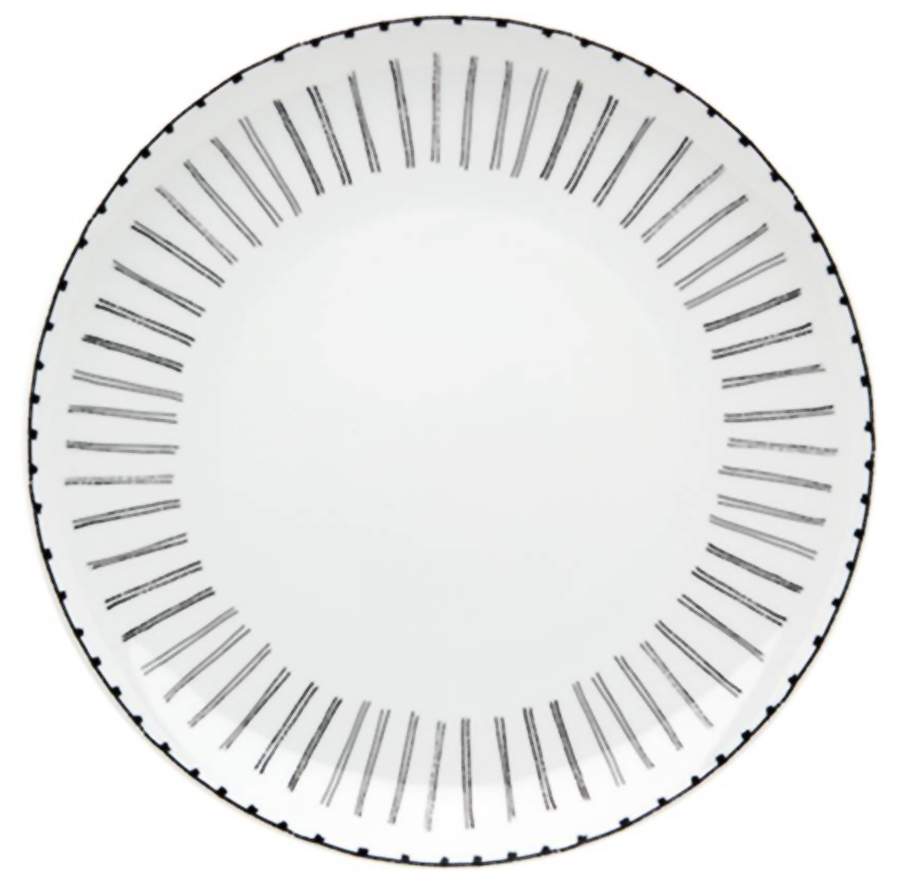 Nero Dinner Plate by Vista Alegre-1