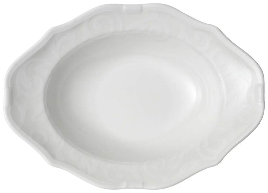Ronda Blanco 11" Oval Vegetable Bowl by Villeroy & Boch-1