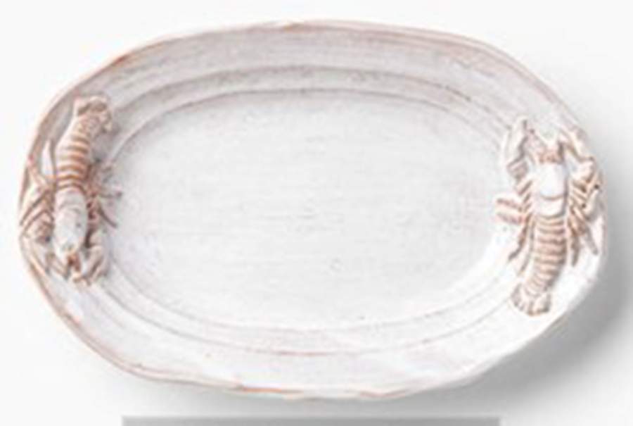 Aquatico 11" Oval Serving Bowl by Vietri (Italy)-1