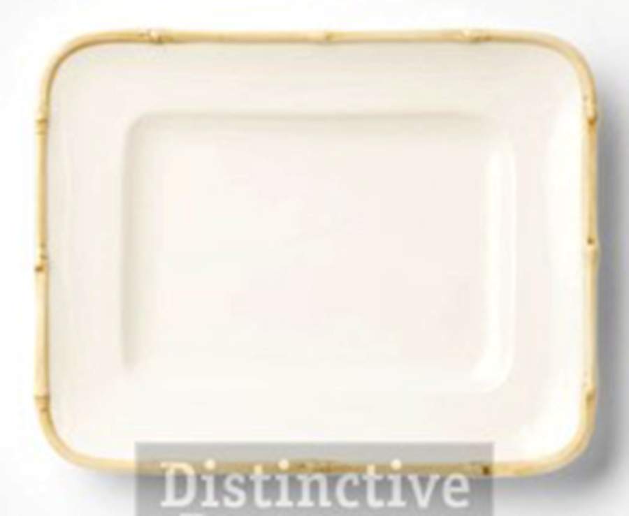 Bambu 12" Rectangular Serving Platter by Vietri (Italy)-1