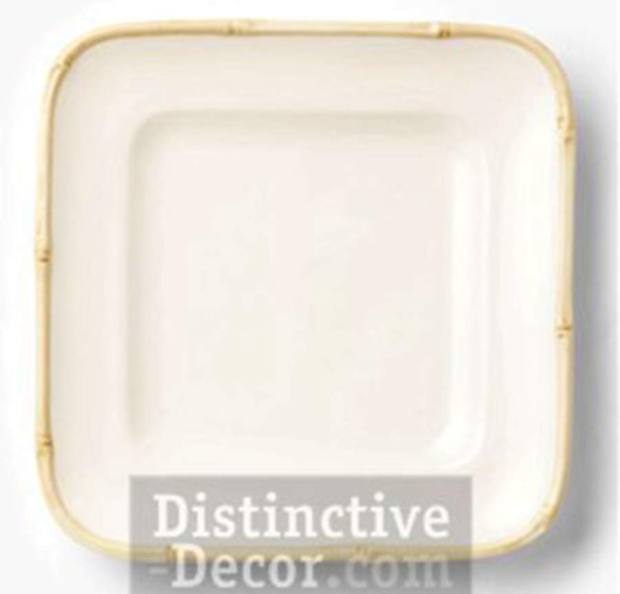 Bambu 12" Square Serving Platter by Vietri (Italy)-1