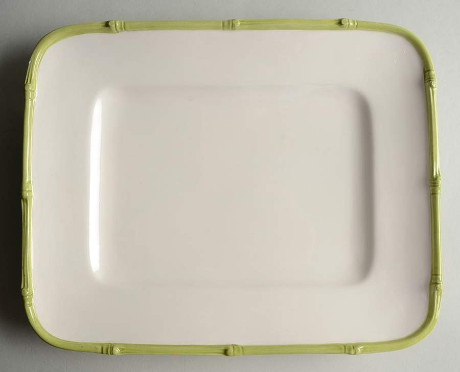 Bambu 12" Rectangular Serving Platter by Vietri (Italy)-1