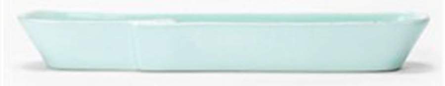 Lastra Aqua 13" Olive Boat by Vietri (Italy)-1