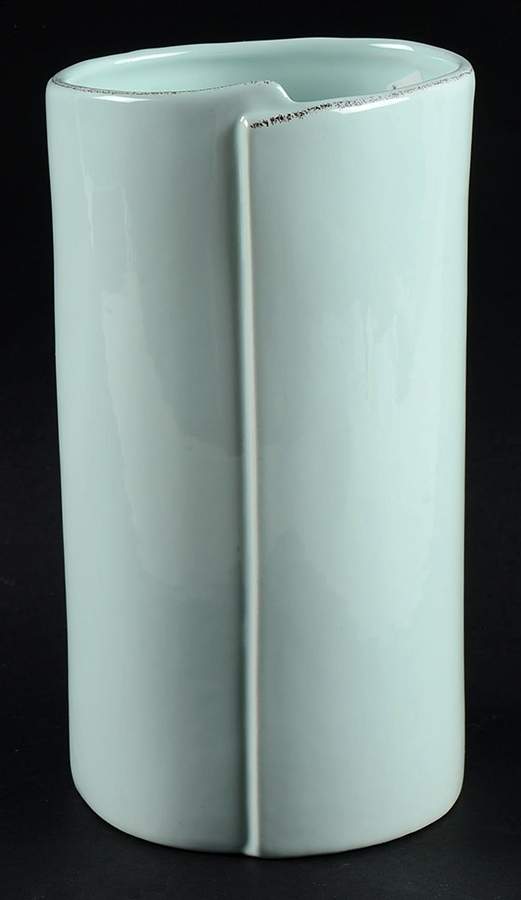 Lastra Aqua 8" Vase by Vietri (Italy)-1