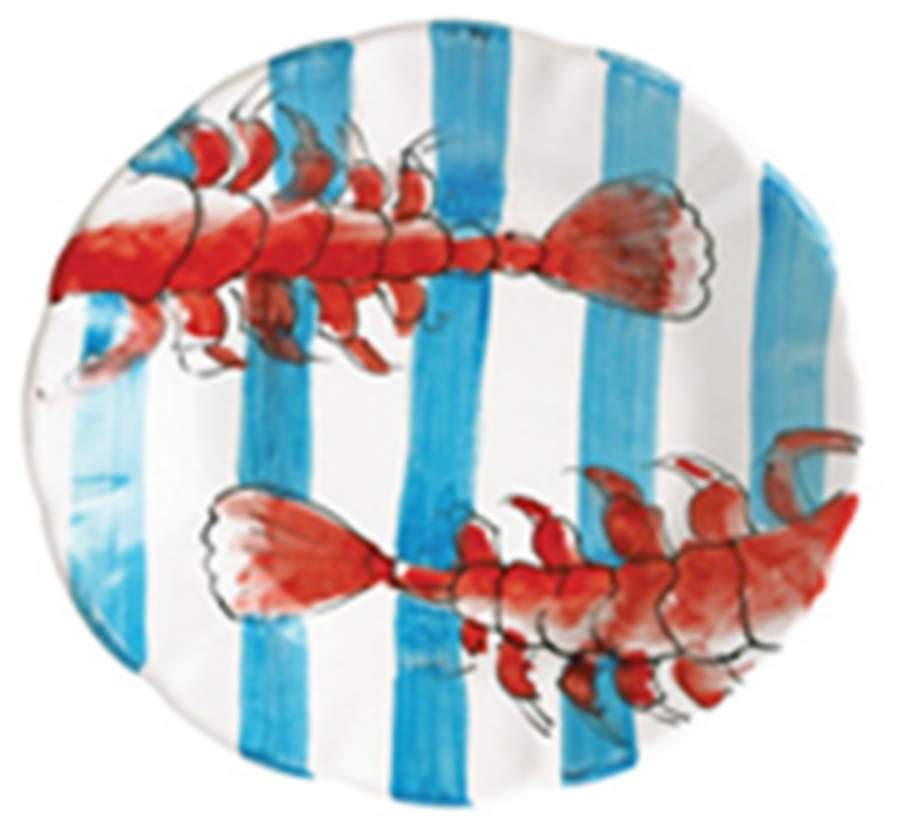 Maremisto Salad Plate by Vietri (Italy)-1