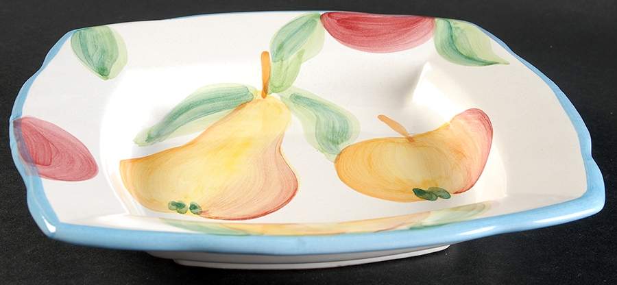 VIE126 Rim Soup Bowl by Vietri (Italy)-1
