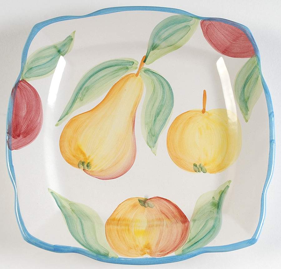 VIE126 Dinner Plate by Vietri (Italy)-1