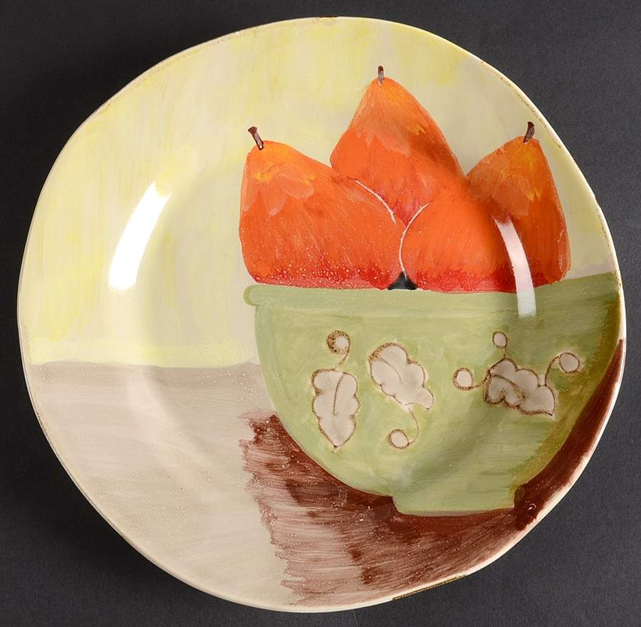 Sara's Fruit Salad Plate by Vietri (Italy)-1