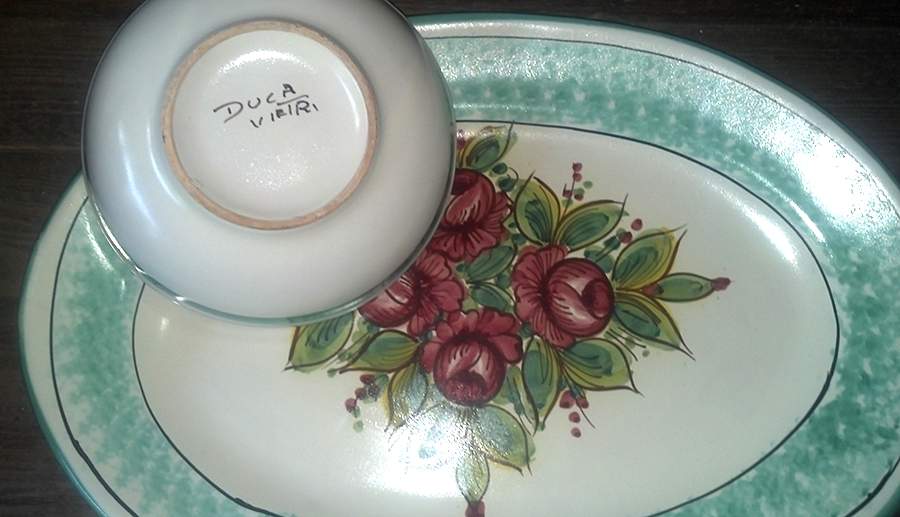 VIE128 14" Oval Serving Platter by Vietri (Italy)-1