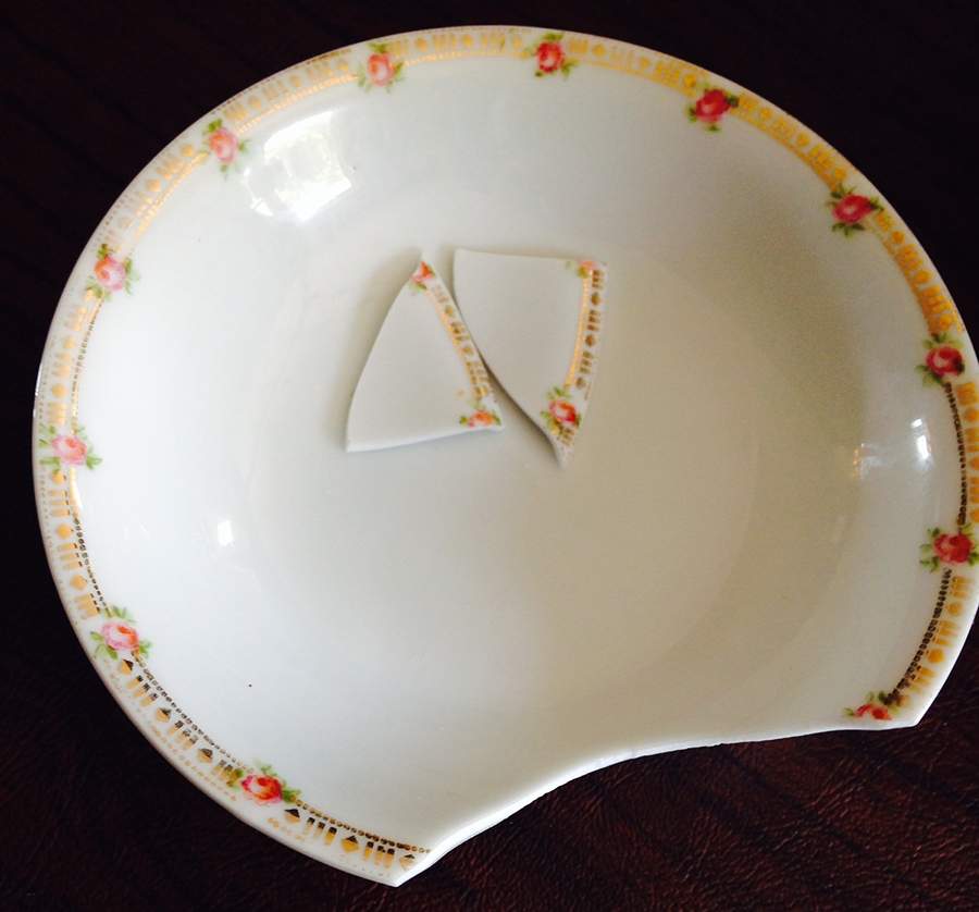 257 Fruit/Dessert (Sauce) Bowl by Victoria (Austria)-1