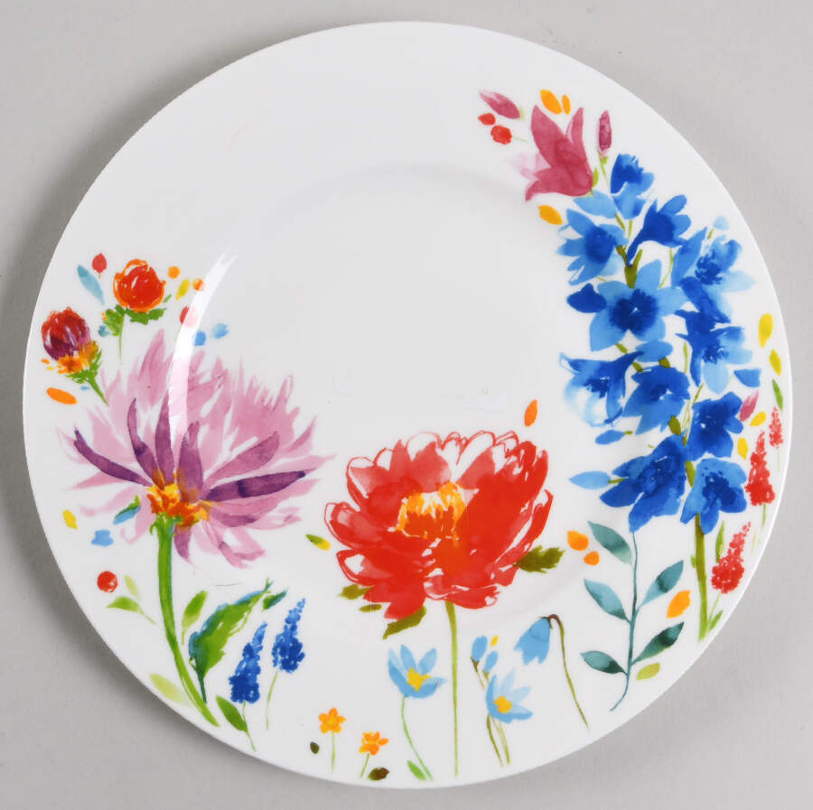 Anmut Flowers Salad Plate by Villeroy & Boch-1