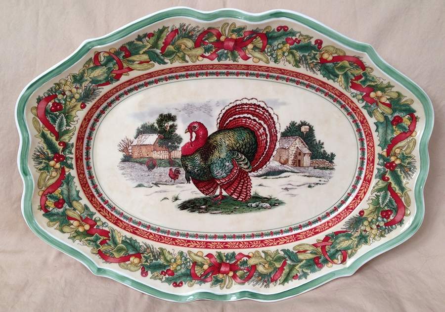 VIL248 17" Oval Serving Platter by Villeroy & Boch-1
