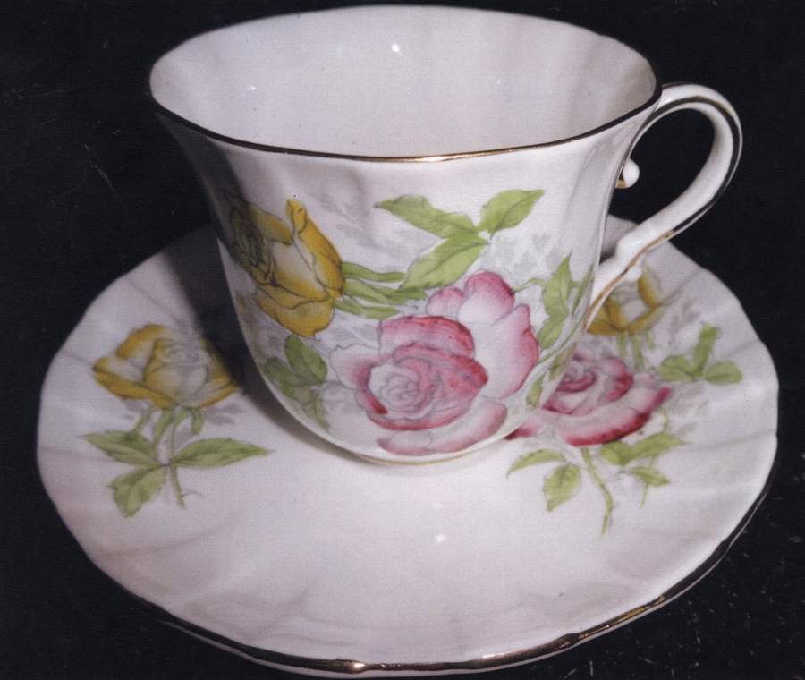 327 Flat Cup & Saucer Set by Cartwright & Edwards-1