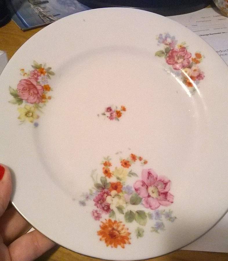 240-1 Salad Plate by Victoria (Czech)-1