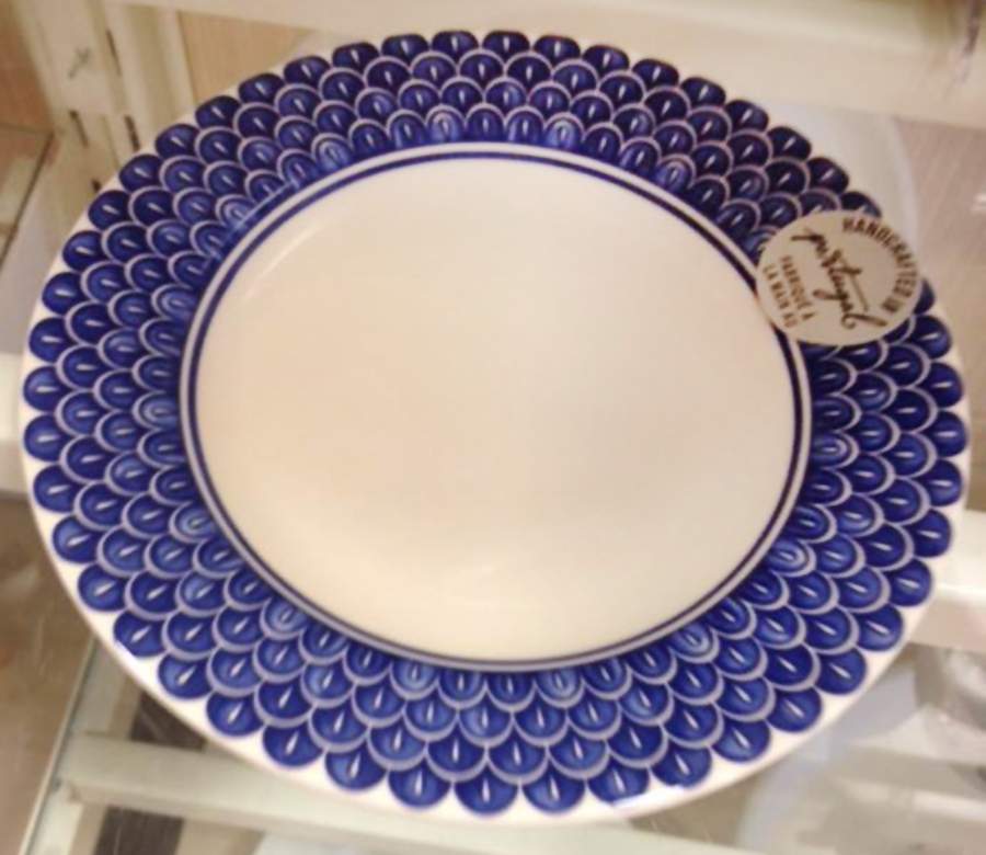 VIA126 Blue Salad Plate by Vista Alegre-1
