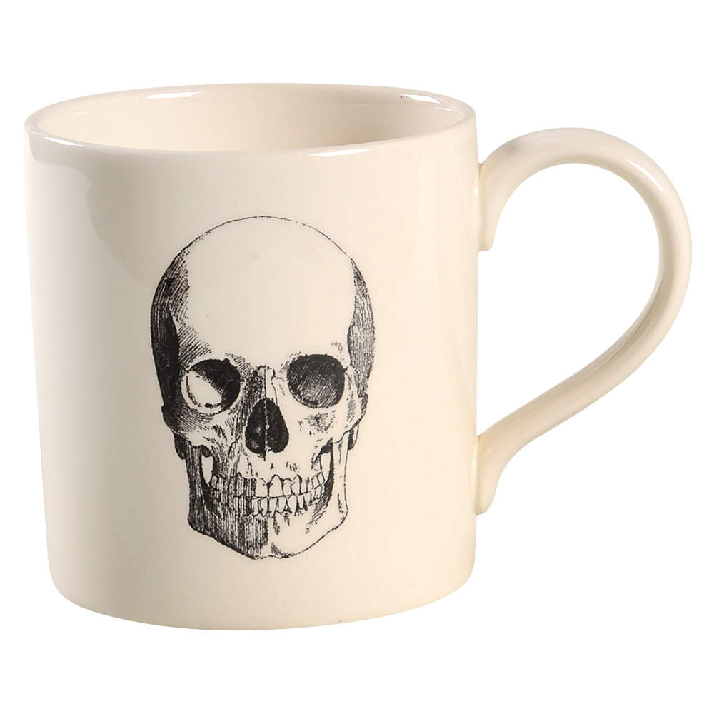 Skull Mug by Victorian English Pottery-Royal Stafford-1