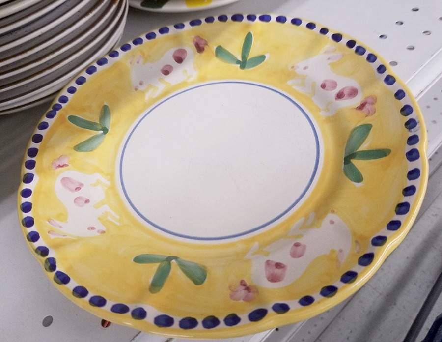 VIE134 Salad Plate by Vietri (Italy)-1