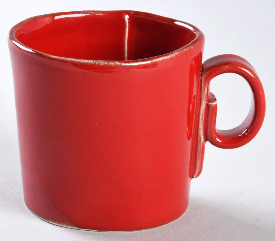 Lastra Red Espresso Cup by Vietri (Italy)-1