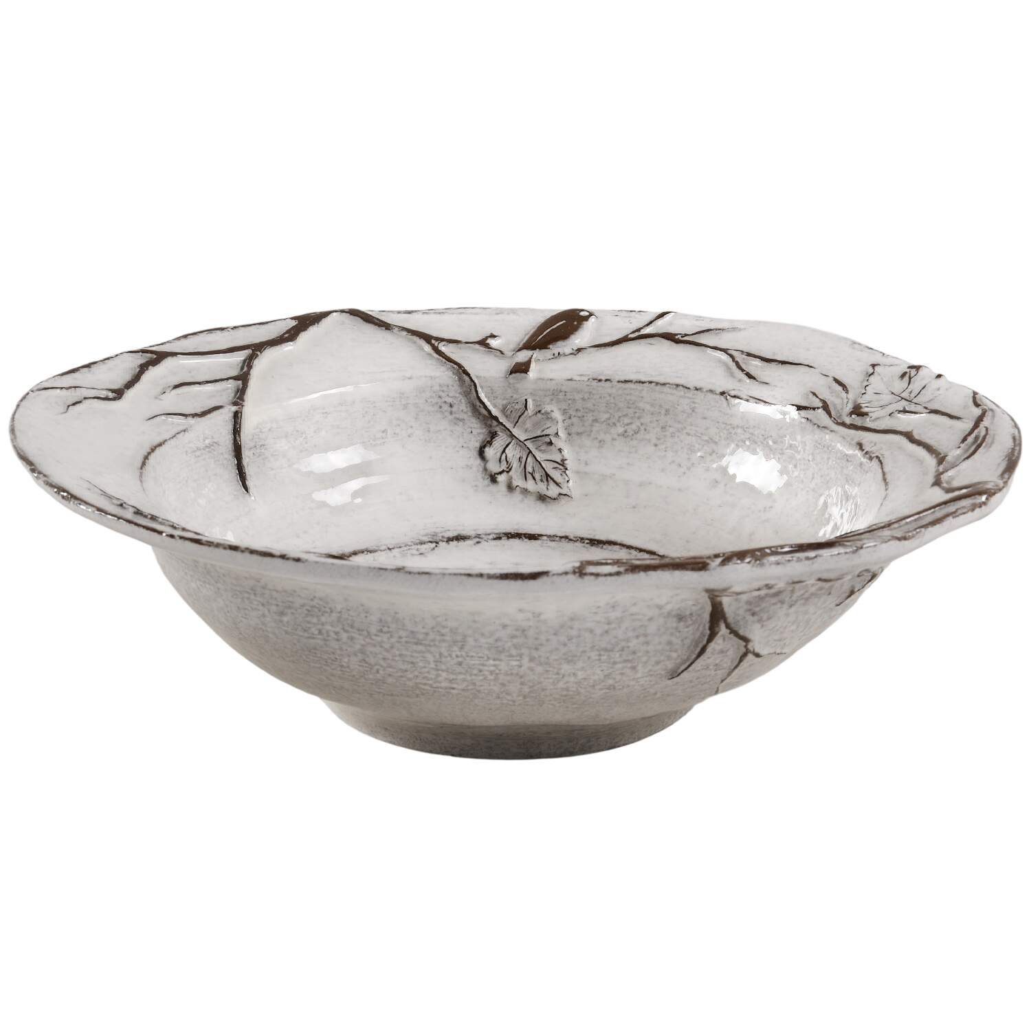 Natura 12" Round Serving Bowl by Vietri (Italy)-1