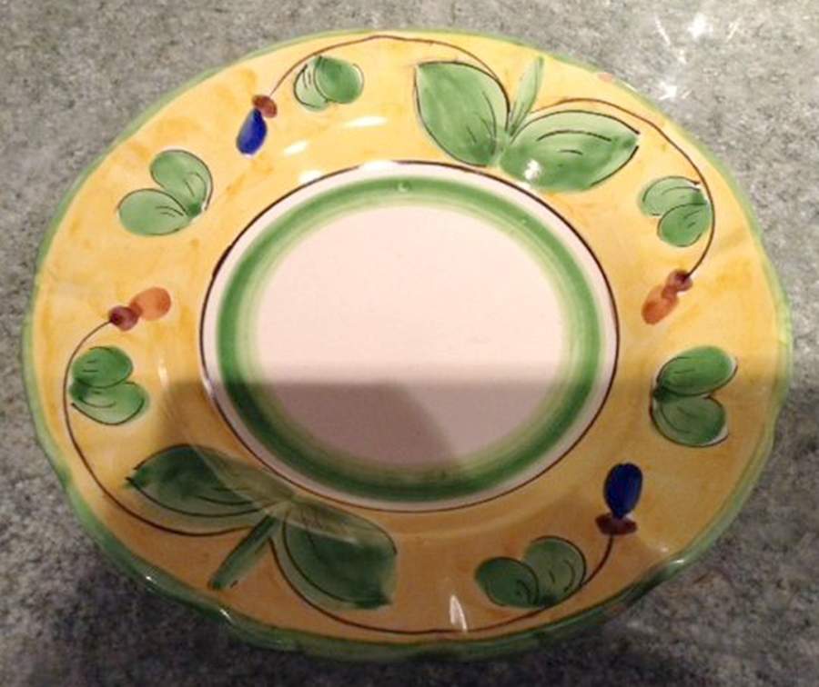 VIE136 Dinner Plate by Vietri (Italy)-1