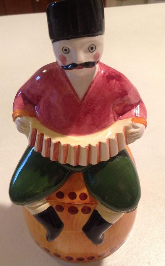 Whimsical Giftware Figural Box & Lid by Vietri (Italy)-1
