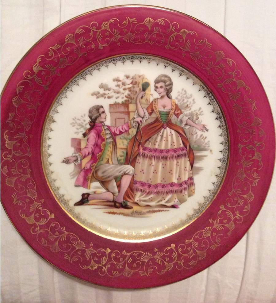 VEO11 Dinner Plate by Veritable Porcelaine-1