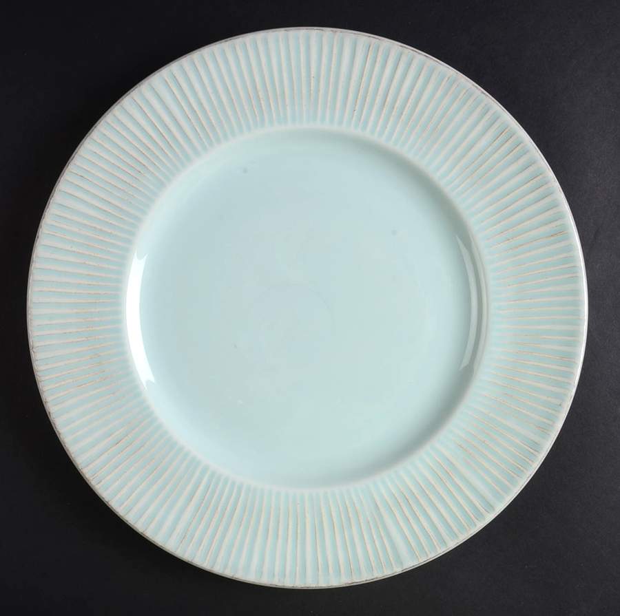 V4C2 Aqua Dinner Plate by Value Ceramic-1