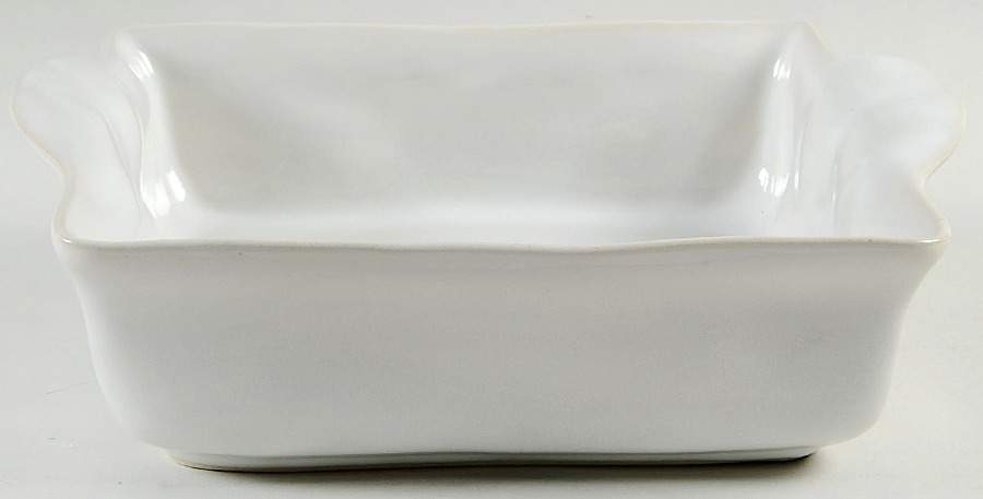 Forma Cloud (White) 8" Square Baker by Vietri (Italy)-1