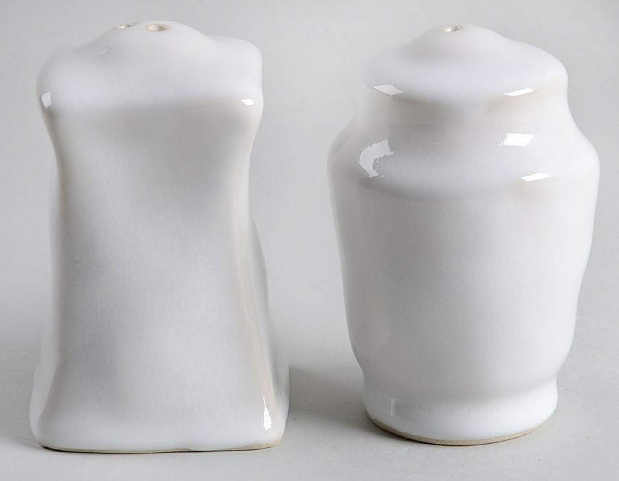 Forma Cloud (White) Salt & Pepper Set by Vietri (Italy)-1