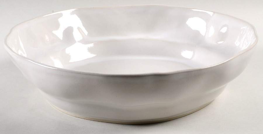 Forma Cloud (White) 12" Round Serving Bowl by Vietri (Italy)-1