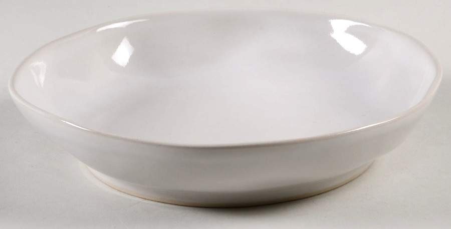 Forma Cloud (White) 8" Individual Pasta Bowl by Vietri (Italy)-1