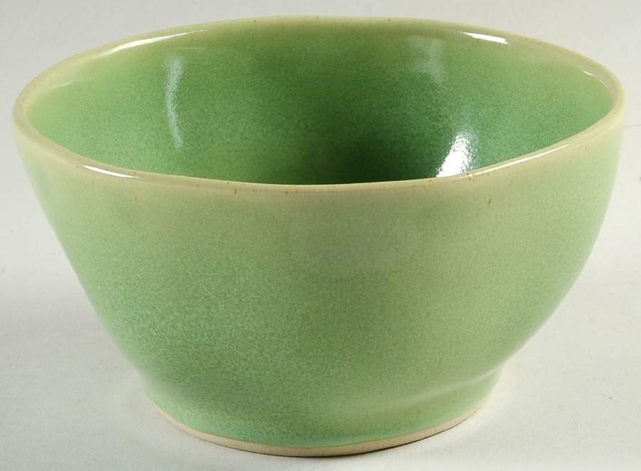 Forma Leaf (Green) Soup/Cereal Bowl by Vietri (Italy)-1