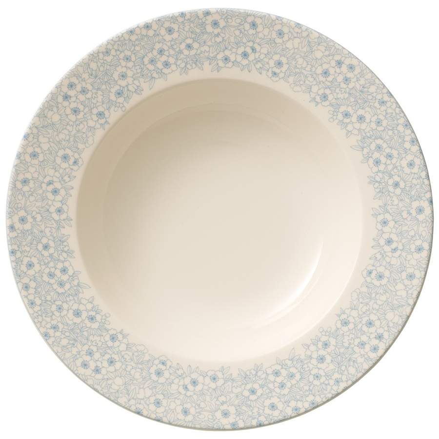 Floreana Blue Large Rim Soup Bowl by Villeroy & Boch-1