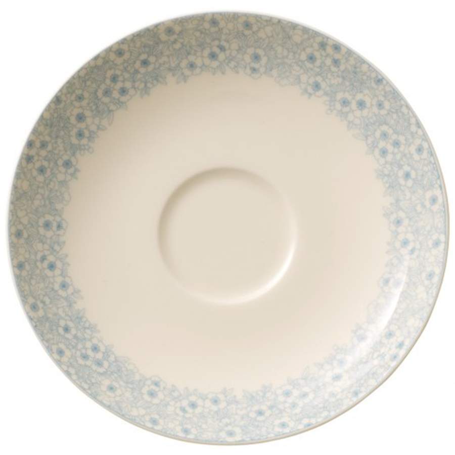Floreana Blue Saucer for Flat Cup by Villeroy & Boch-1