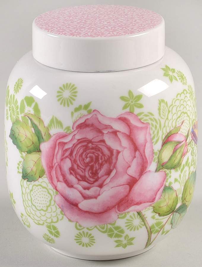 Rose Cottage Tea Caddy & Lid by Villeroy & Boch-1