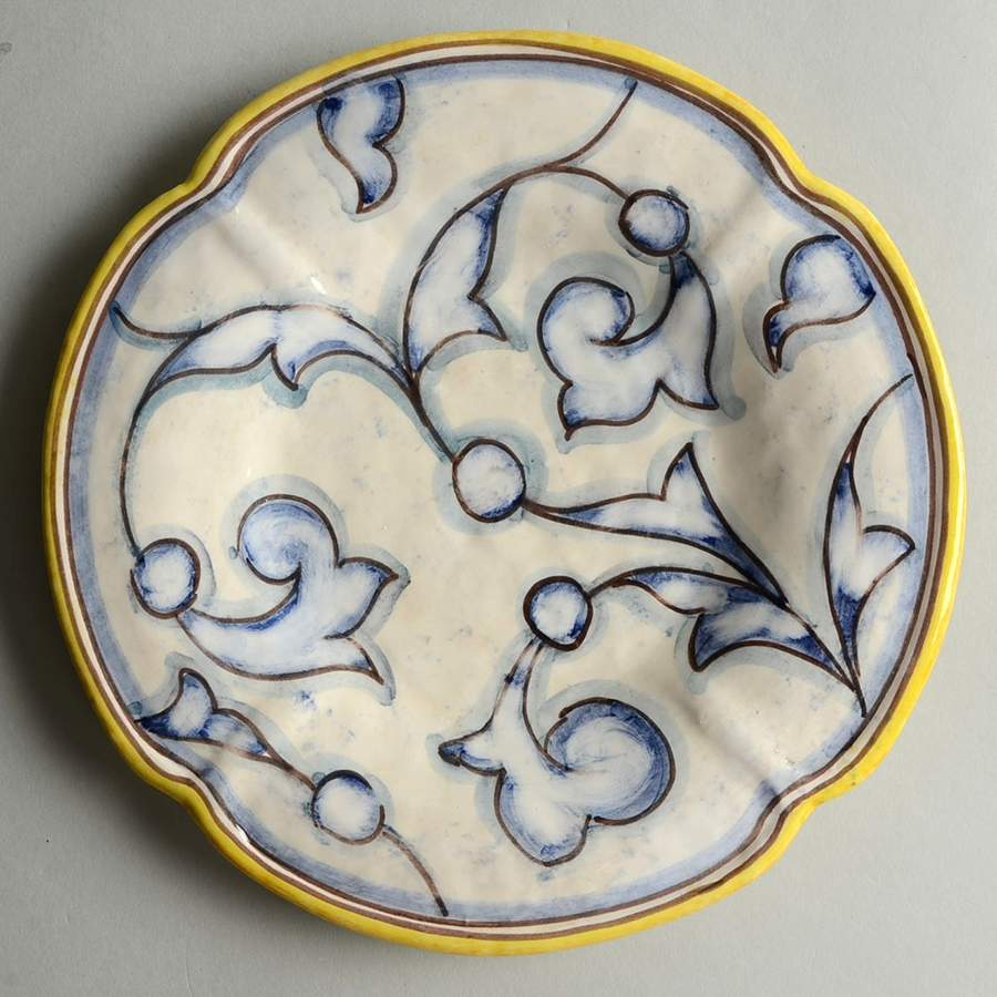 Susanna Salad Plate by Vietri (Italy)-1