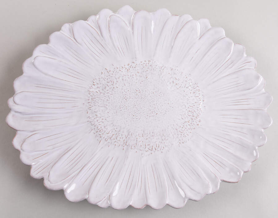 Bellezza Bloom 13" Oval Serving Platter by Vietri (Italy)-1