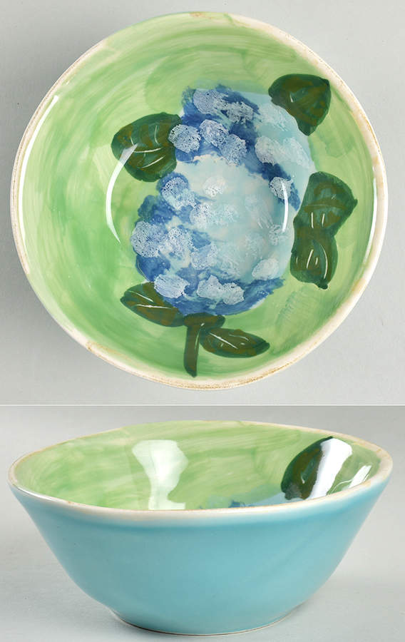 Sara's Bouquet Coupe Cereal Bowl by Vietri (Italy)-1