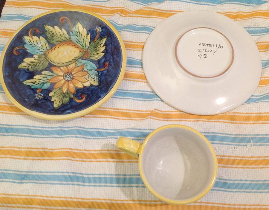 VIE147 Salad Plate by Vietri (Italy)-1