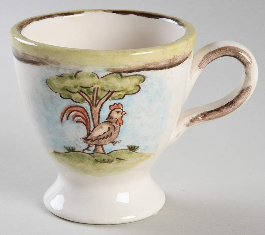 La Caccia Mug by Vietri (Italy)-1