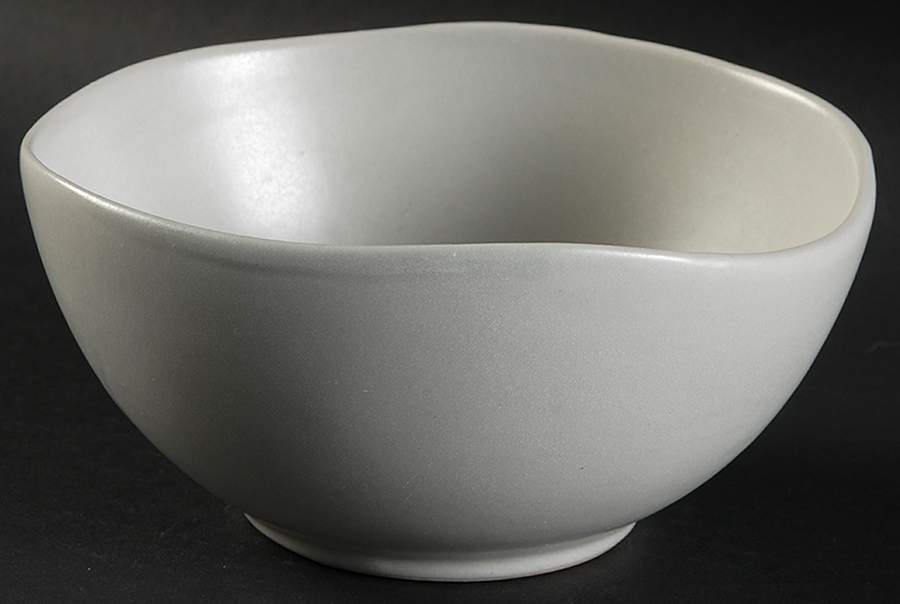 Contour-Grey Soup/Cereal Bowl by Vance Kitira-1