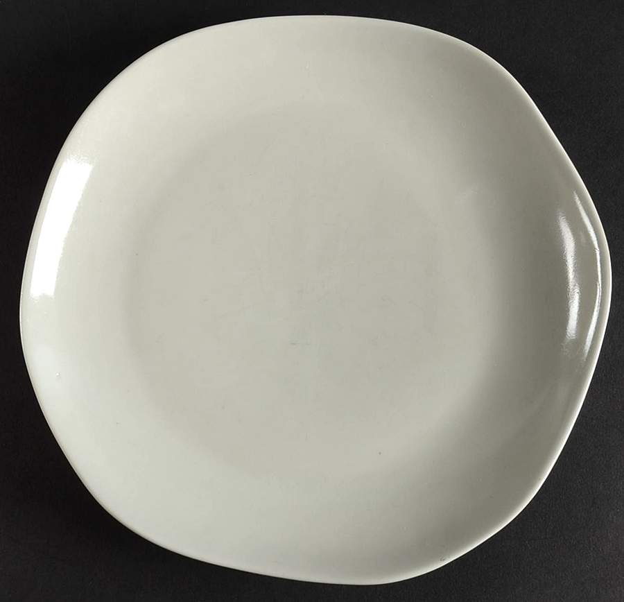 Contour-Grey Salad/Dessert Plate by Vance Kitira-1